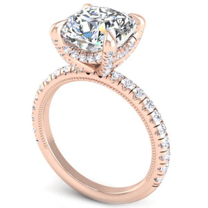 Ben Garelick 4 Carat Cushion Cut Orion Diamond Engagement Ring