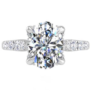 Ben Garelick Astra Galactic Head Diamond Engagement Ring
