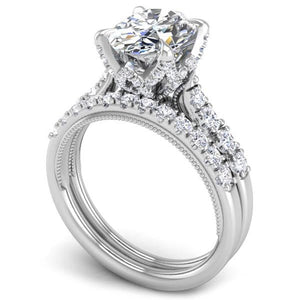 Ben Garelick Astra Galactic Head Diamond Engagement Ring