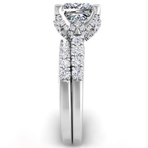 Ben Garelick Astra Galactic Head Princess Diamond Engagement Ring