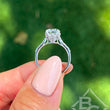 Load image into Gallery viewer, Ben Garelick Astra Galactic Head Round Diamond Engagement Ring
