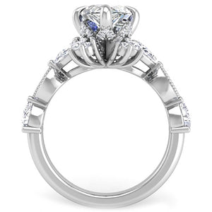 Ben Garelick Blossom Marquise Cut Diamond Engagement Ring