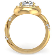 Load image into Gallery viewer, Ben Garelick Button Diamond Engagement Ring
