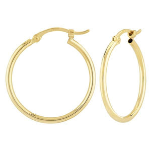 Ben Garelick Classic Gold 20MM Hoop Earrings