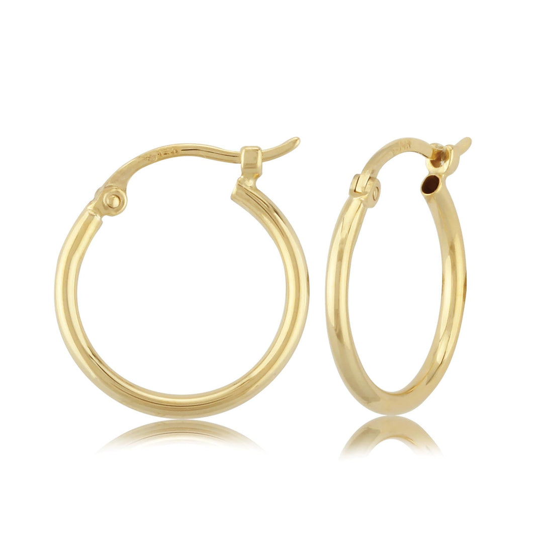 Ben Garelick Classic Gold Small Hoop Earrings