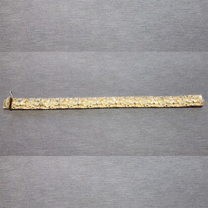 Ben Garelick Estate 14K Yellow Gold 12.5MM Nugget Bracelet