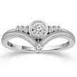 Load image into Gallery viewer, Ben Garelick Forever Day Chevron Milgrain Diamond Promise Ring
