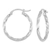 Load image into Gallery viewer, Ben Garelick Gold Twisted Tube Hoop Earrings
