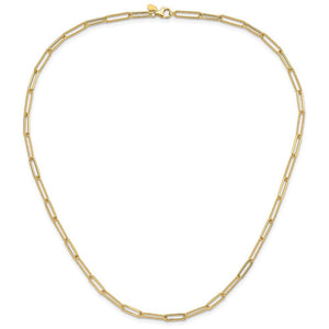 Ben Garelick High Polished & Textured Paperclip Necklace