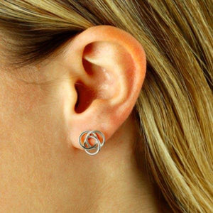 Ben Garelick Love Knot Triple Circle Earrings
