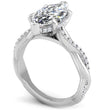 Load image into Gallery viewer, Ben Garelick Luna Twist Marquise Hidden Halo Diamond Engagement Ring
