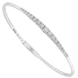 Load image into Gallery viewer, Ben Garelick Round Cut Flexible Tapered Diamond Bangle
