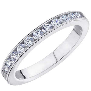 Ben Garelick Royal Celebration "Magnolia" Channel Set Diamond Engagement Ring