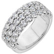Load image into Gallery viewer, Ben Garelick Royal Celebrations Majesty Three Row Diamond Ring
