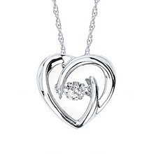 Load image into Gallery viewer, Ben Garelick Shimmering Diamond Heart Pendant
