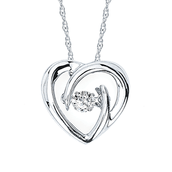 Ben Garelick Shimmering Diamond Heart Pendant
