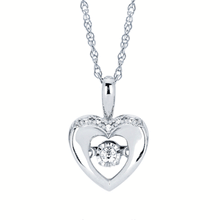 Load image into Gallery viewer, Ben Garelick Shimmering Diamond High Polish Heart Pendant
