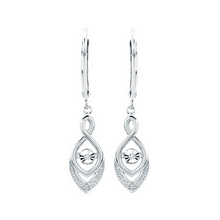 Load image into Gallery viewer, Ben Garelick Shimmering Diamond Marquise Shaped Teardrop Earrings
