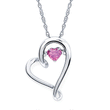 Load image into Gallery viewer, Ben Garelick &quot;Shimmering Heart&quot; Pink Tourmaline Heart Pendant
