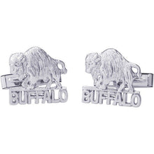 Load image into Gallery viewer, Ben Garelick Sterling Silver &quot;Buffalo, NY&quot; Cufflinks
