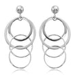 Load image into Gallery viewer, Ben Garelick Sterling Silver Small Multi Link Drop Earrings
