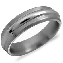 Load image into Gallery viewer, Ben Garelick Titanium 6MM Raised Polished Center Wedding Band
