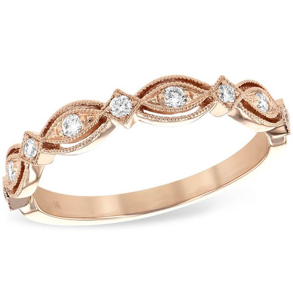 Ben Garelick Vintage Style Diamond Wedding Ring