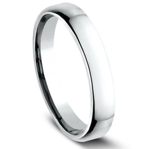 Benchmark 3.5MM Flat Style Traditional European Comfort Fit Wedding Band