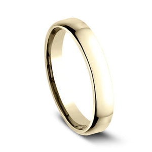Benchmark 3.5MM Flat Style Traditional European Comfort Fit Wedding Band