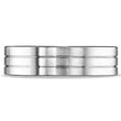 Load image into Gallery viewer, Benchmark 6 MM Mens Wedding Band with Satin Finish and Stripes
