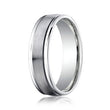 Load image into Gallery viewer, Benchmark 6MM Satin Finish Center Wedding Band
