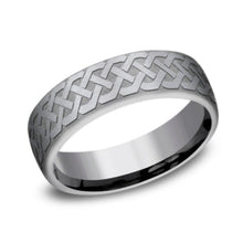 Load image into Gallery viewer, Benchmark Tantalum Celtic Love Knot Wedding Band
