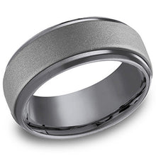 Load image into Gallery viewer, Benchmark Tantalum Powder Coated Men&#39;s Wedding Band
