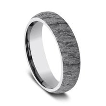Load image into Gallery viewer, Benchmark &quot;The Cascade&quot; 6MM Lava Rock Textured Wedding Band

