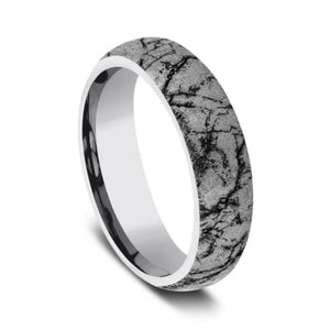 Benchmark "The Parthenon" 6MM Tungsten Comfort Fit Wedding Band