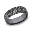 Load image into Gallery viewer, Benchmark &quot;The Viking&quot; 8MM Dark Tantalum Wedding Band
