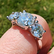 Load image into Gallery viewer, BGLG Brookville 4 Carat Round Three Stone Lab-Grown Diamond Engagement Ring
