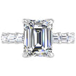Load image into Gallery viewer, BGLG Nolita 4.00 Carat Baguette Cut Lab-Grown Diamond Engagement Ring
