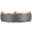 Load image into Gallery viewer, Bleu Royale Contemporary Two-Tone Tantalum Wedding Band
