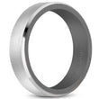 Load image into Gallery viewer, Bleu Royale Satin Finish with Tantalum Inside Wedding Band
