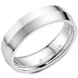 Load image into Gallery viewer, CrownRing Knife Edge Center High Polished Wedding Band
