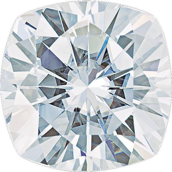 Cushion Cut Forever One™ Moissanite Gemstone - Colorless (D-E-F)