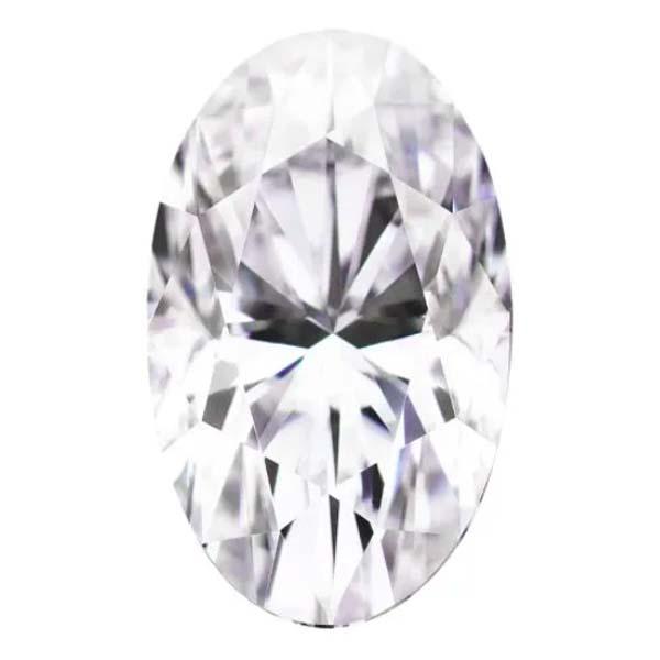 Elongated Oval Cut Forever One™ Moissanite Gemstone - Colorless (D-E-F)