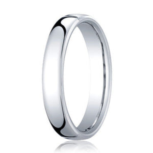 Benchmark Classic 4.5MM European Comfort Fit "Flat Style" Mens Wedding Band
