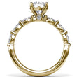 Load image into Gallery viewer, Fana Marquise Cut Side Shared Prong Diamond Engagement Ring
