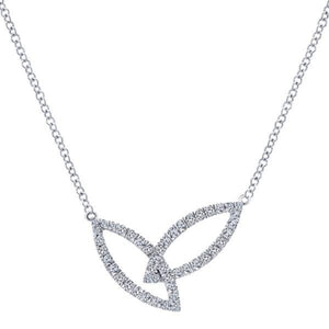 Gabriel & Co. "Simplicity" Diamond Necklace