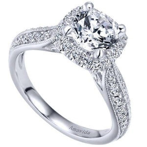Gabriel & Co. "Georgia" Diamond Engagement Ring