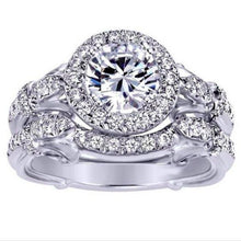 Load image into Gallery viewer, Gabriel Amavida &quot;Marigold&quot; Halo Diamond Engagement Ring
