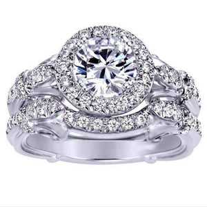 Gabriel Amavida "Marigold" Halo Diamond Engagement Ring
