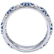Load image into Gallery viewer, Gabriel &quot;Celina&quot; Blue Sapphire and Diamond Ring
